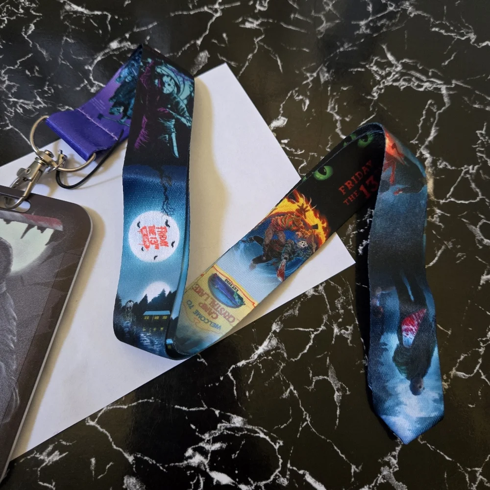 🍒🍒 Friday The 13th: Jason Voorhees ID/Card Holder with Lanyard